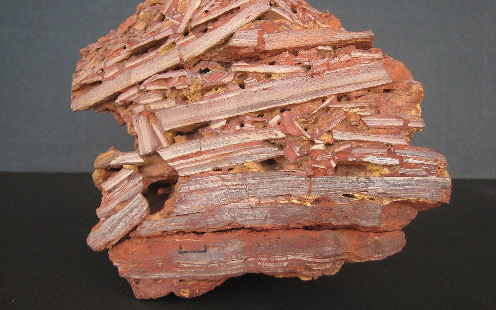 Bauxite Ore mineral sample